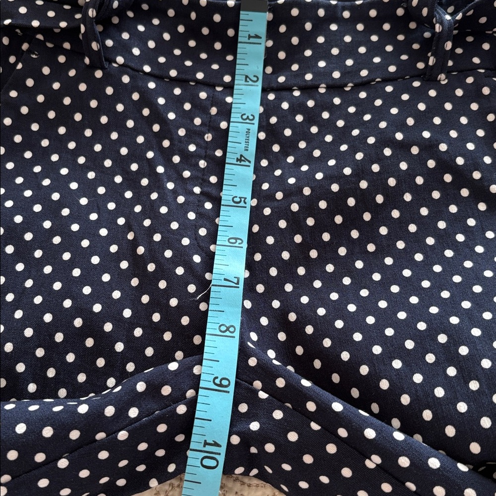 JULES & LEOPOLD Navy Polka Dot Pants - Picture 11 of 15